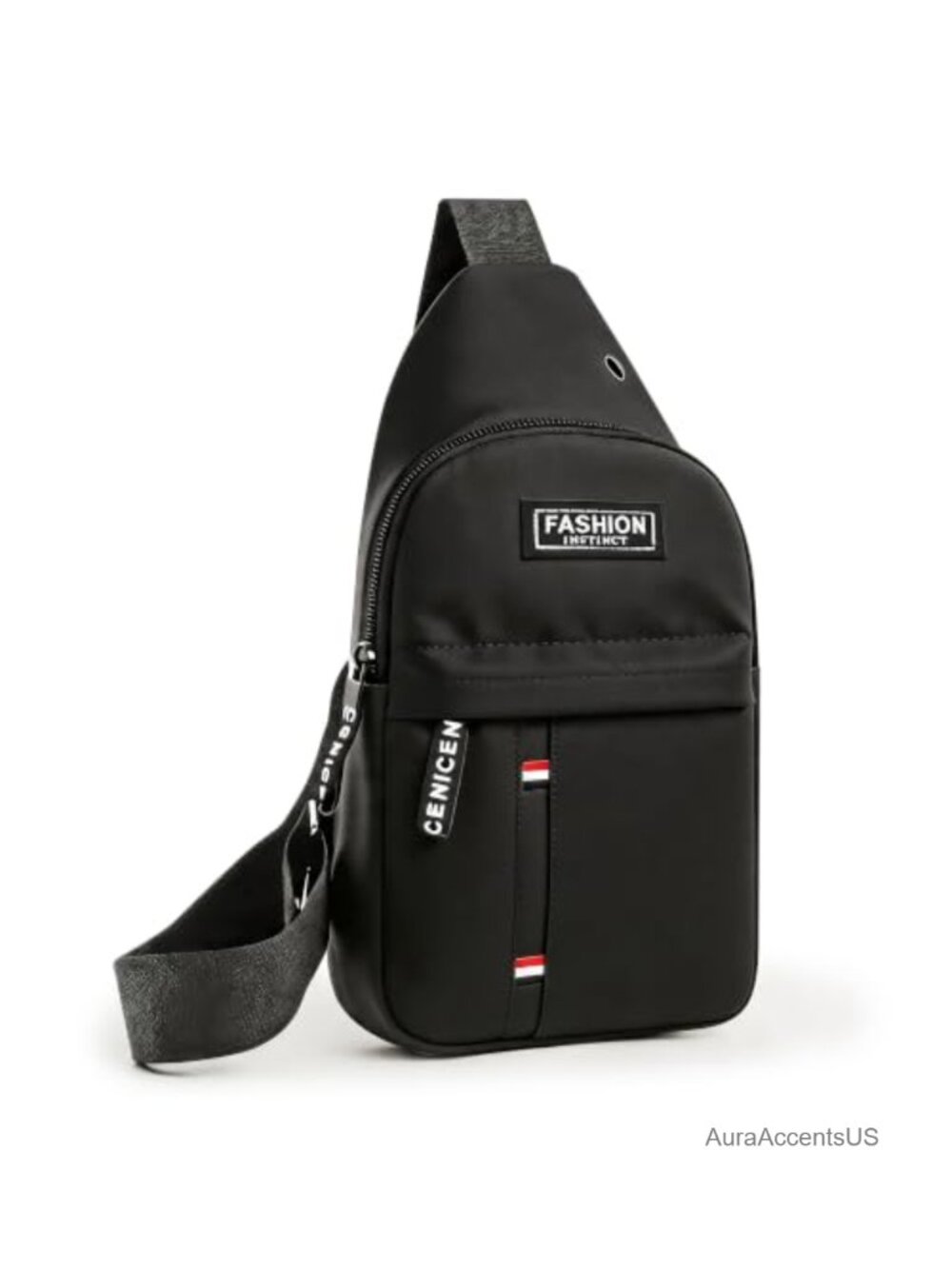 Nylon Crossbody Sling Bag Multipurpose Travel Hiking Chest Bag